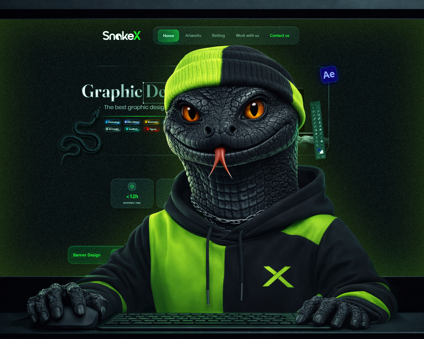 SEO and web design team at work